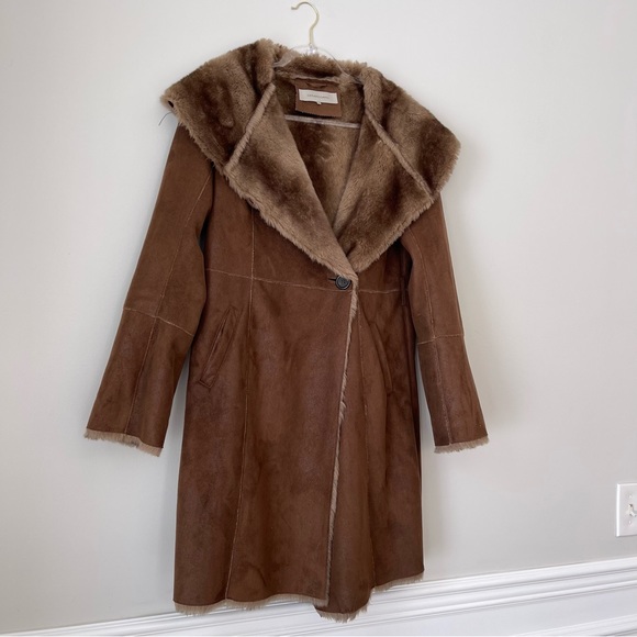 Gerard Darrel Brown Fur Coat - Picture 2 of 13